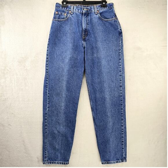 Vintage Levis 560 Jeans Womens 12 Regular Loose Fit Straight Leg Made USA 90s - Picture 1 of 14